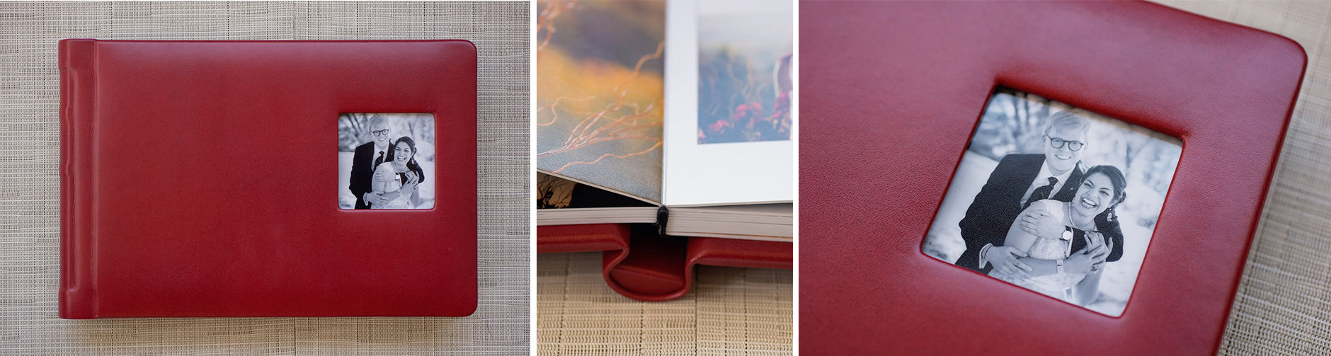 red leather soho book by renaissance albums