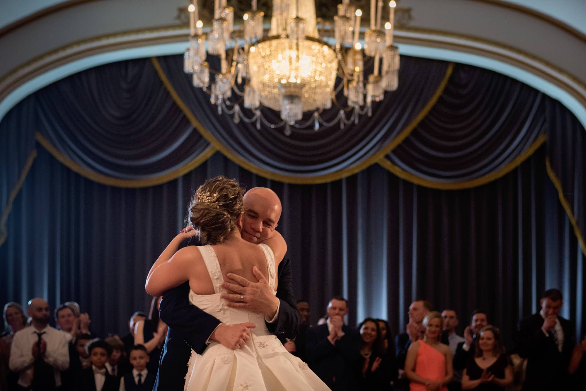 father daughter dance at boston park plaza wedding