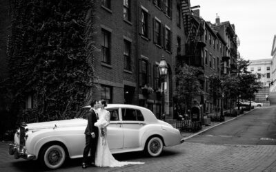 Boston Public Library Wedding – Courtyard & Bates Hall: Angela & Eleanor