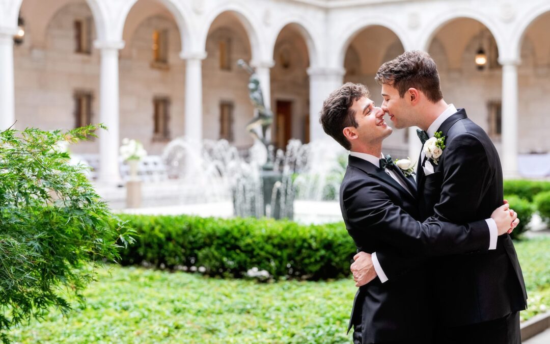 Boston Public Library Wedding: Ben & Ethan