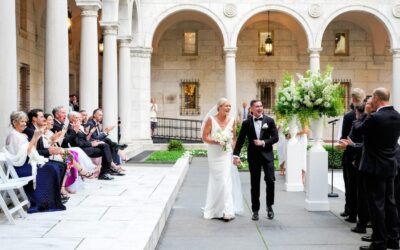 June Wedding at Boston Public Library: Christine & Nick