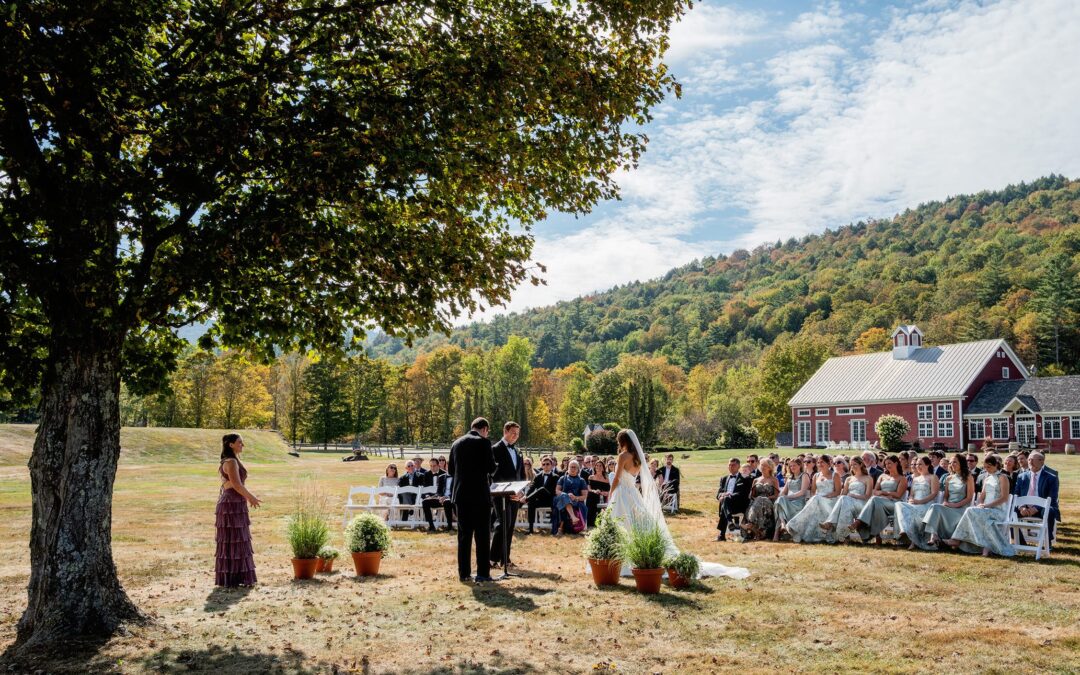 Riverside Farm VT Wedding: Lisa & Karr