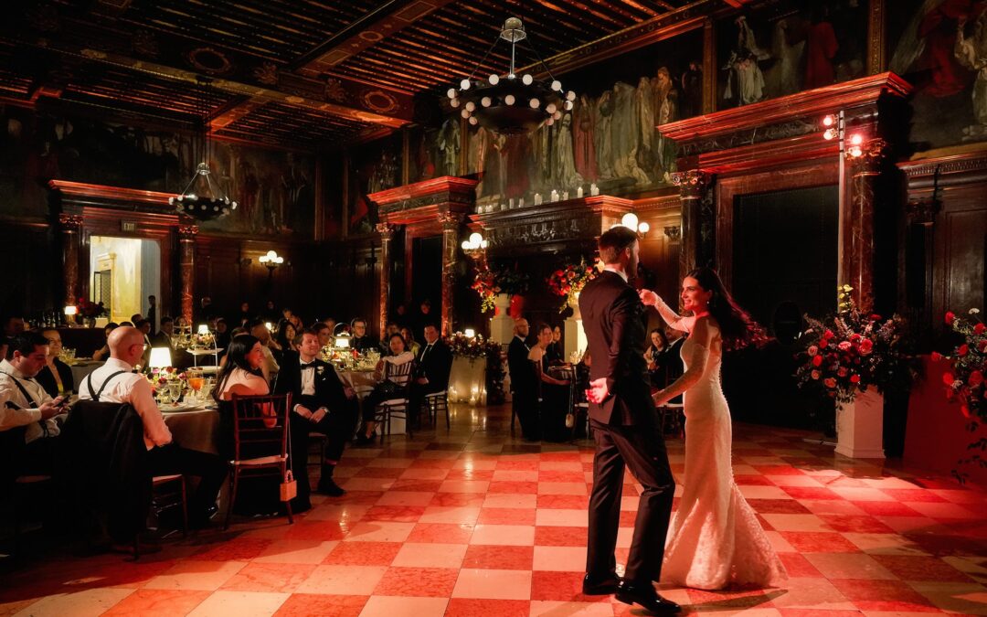 Abbey Room at Boston Public Library Wedding: Julie Anne & Doug